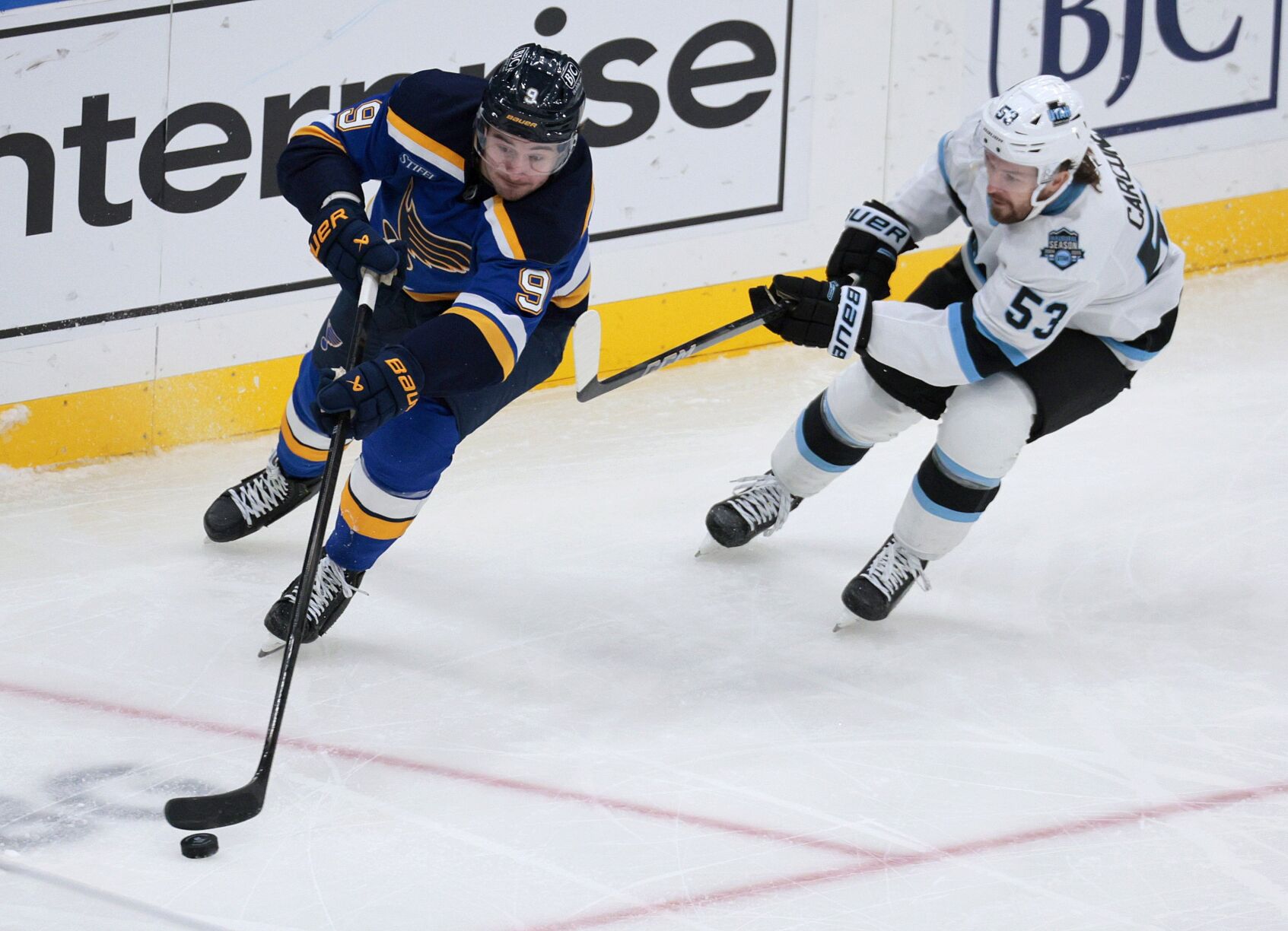 Blues lose to the Utah Hockey Club 4-2